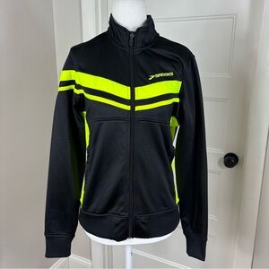 Brooks Neon Accent Running Zip Up Jacket‎ Size M